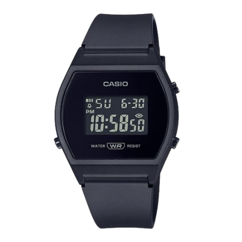 Casio Unisex Nero Vintage Lw-204-1Bef Orologio Digitale