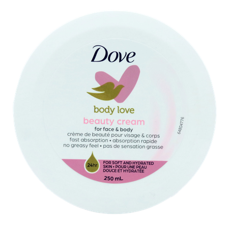 Dove Crema Body Love Beauty Cream For Face & Body - 250 Ml