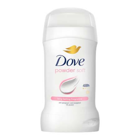 Dove Powder Soft 48H Anti-Perspirant Deodorant Stick - 50 Ml