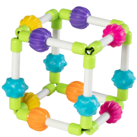 Fat Brain Toys Fat Brain Quubi - Cubo Sensoriale Per Attività