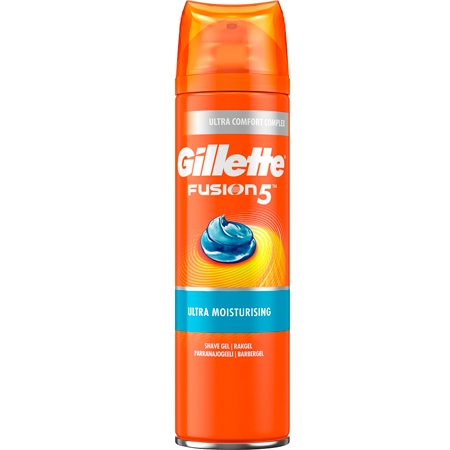 Gillette Uomo Fusion 5 Gel Da Barba Ultra Idratante - 200 Ml