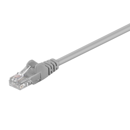 Goobay Grigio Cavo Di Rete Cat 5E U/Utp - 1 M