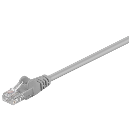 Goobay Grigio Cavo Di Rete Cat 5E Utp - 2 M