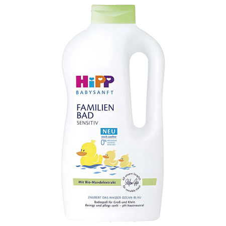 Hipp Family Sapone Da Bagno Per Pelli Sensibili - 1000 Ml