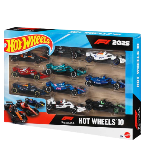 Hot Wheels Formula 1 2025 Set Di Macchinine - 10 Pz
