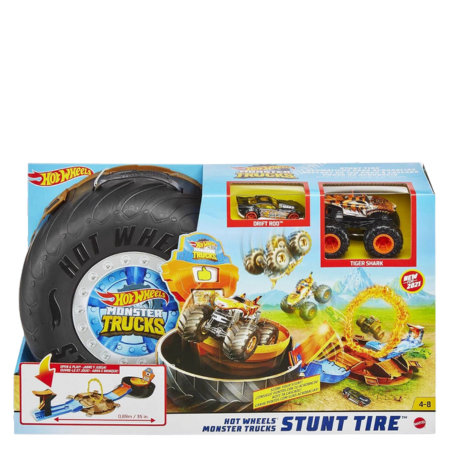 Hot Wheels Set Di Gioco Con Pneumatici Per Monster Truck