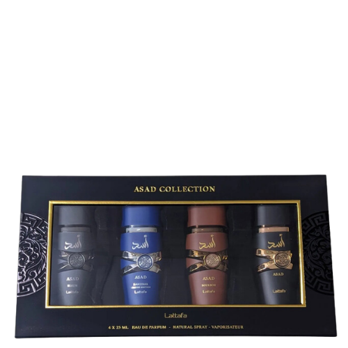 Lattafa Uomo Asad Collection Set Regalo Mini Profumi - 4 Pcs