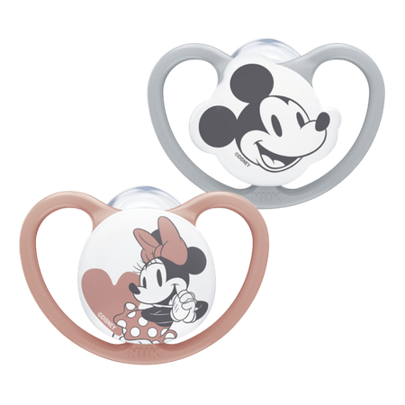 Nuk Rosa Disney Space 0–6M Ciuccio – 2 Pezzi