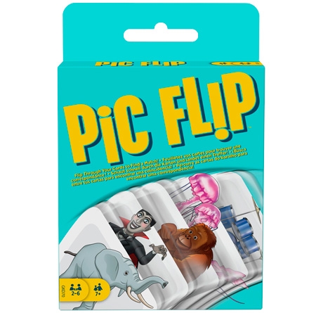 Mattel Games Mattel Pic Flip - Gioco Di Carte