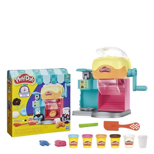 Play-Doh Donut Drop Shop Set Gioco Con Pasta Modellabile Per Ciambelle