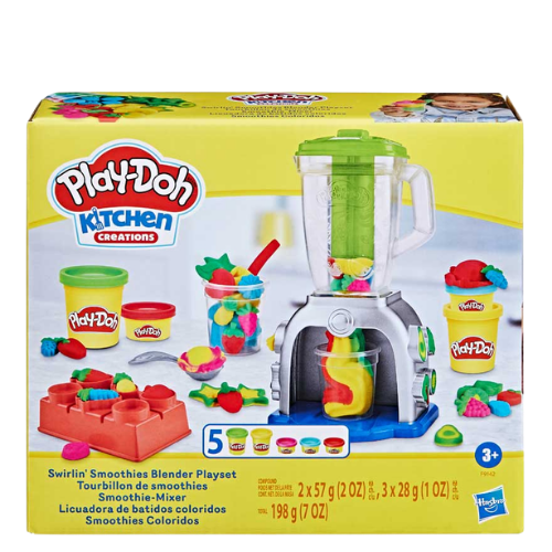 Play-Doh Kitchen Creations Swirlin' Smoothies Set Gioco Frullatore Con Pasta Modellabile