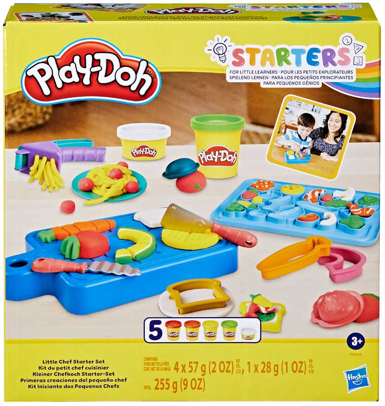Play-Doh Starter Set Gioco Con Pasta Modellabile E Valigetta