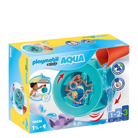 1.2.3 Aqua Ruota Idraulica con Squalo Baby