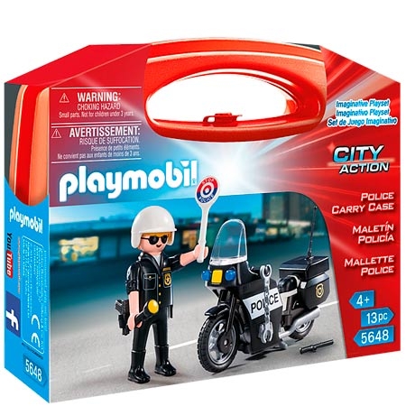 Playmobil City Action Valigetta Della Polizia - 5648