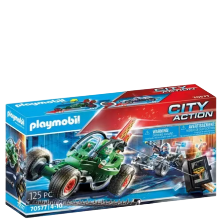Fuga in Go-Kart della Polizia - Playmobil City Action