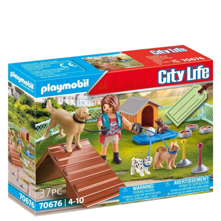 Playmobil City Life Set Regalo Addestratore Di Cani
