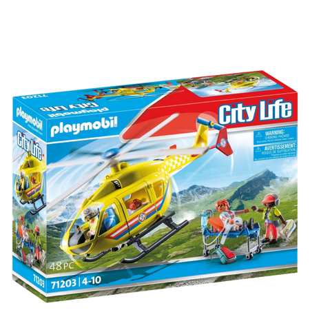 Playmobil City Life Elicottero Medico