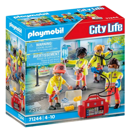 Playmobil Set Di Gioco City Life Squadra Medica