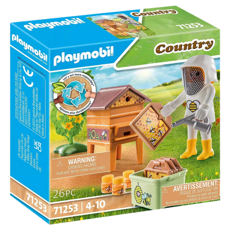 Playmobil Country Set Di Gioco "Apicoltore"