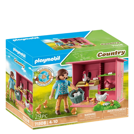 Playmobil Country Set Da Gioco "Pollaio"