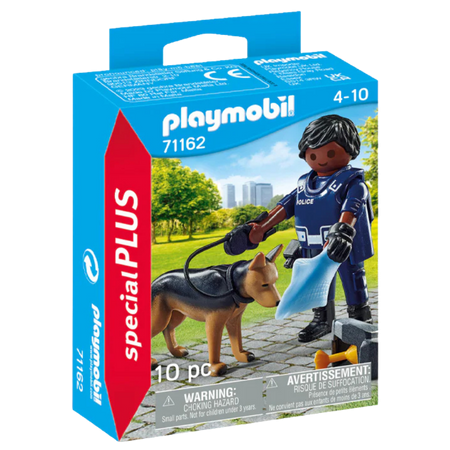 Playmobil Special Plus Poliziotto Con Cane