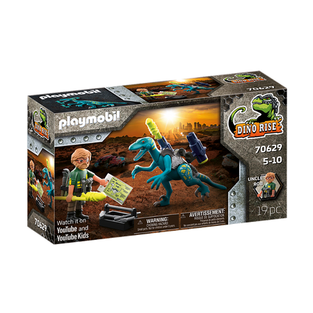 Dino in volo Deinonychus - Avventure Preistoriche
