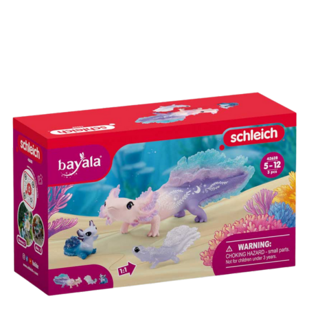Schleich Set Di Figurine Bayala Axolotl Discovery