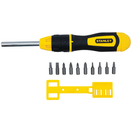 Stanley Nero Cacciavite Multibit 0-68-010