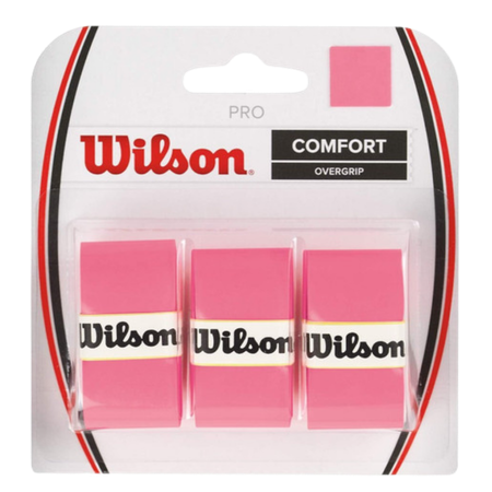 Wilson Rosa Nastro Pro Comfort Overgrip – 3 Pezzi